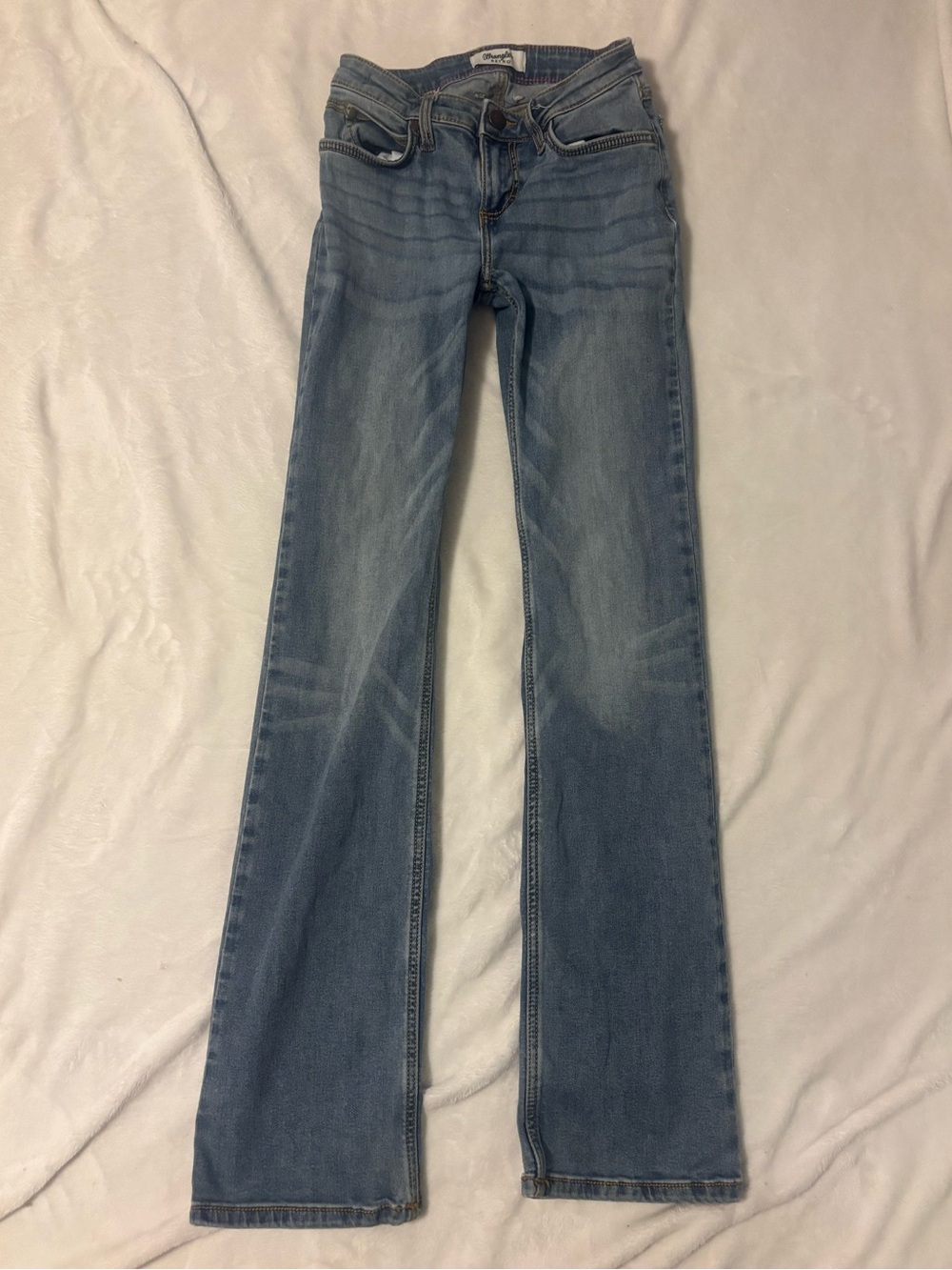 Wrangler Light Blue Flare Leg Jeans